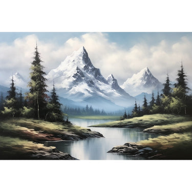 Mountain Nature Canvas